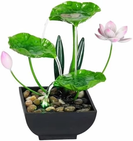 Roman Decor Mini Indoor Tabletop Water Fountain