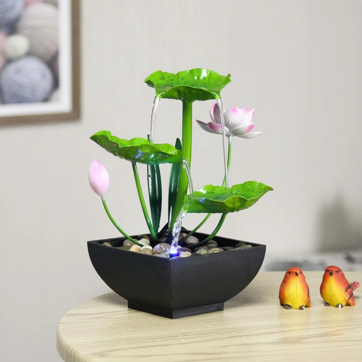 Roman Decor Mini Indoor Tabletop Water Fountain