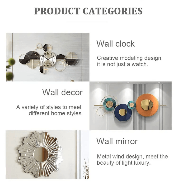 Round Iron Framed Decorative Wall Mirror 60 cm - Roman Decor