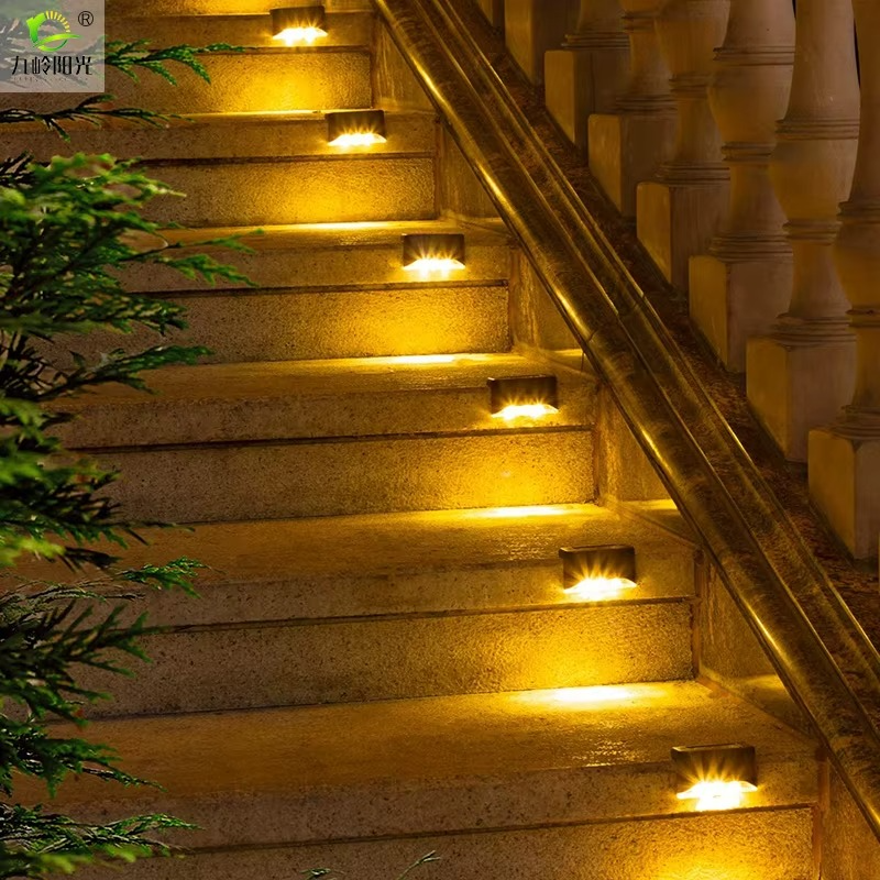 Waterproof Solar Step Lights | IP65 LED Garden & Stair Lights Pack of 4