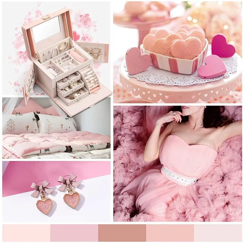 Leather 3-Tier Luxury Travel Jewelry Box with Lock and Mirror