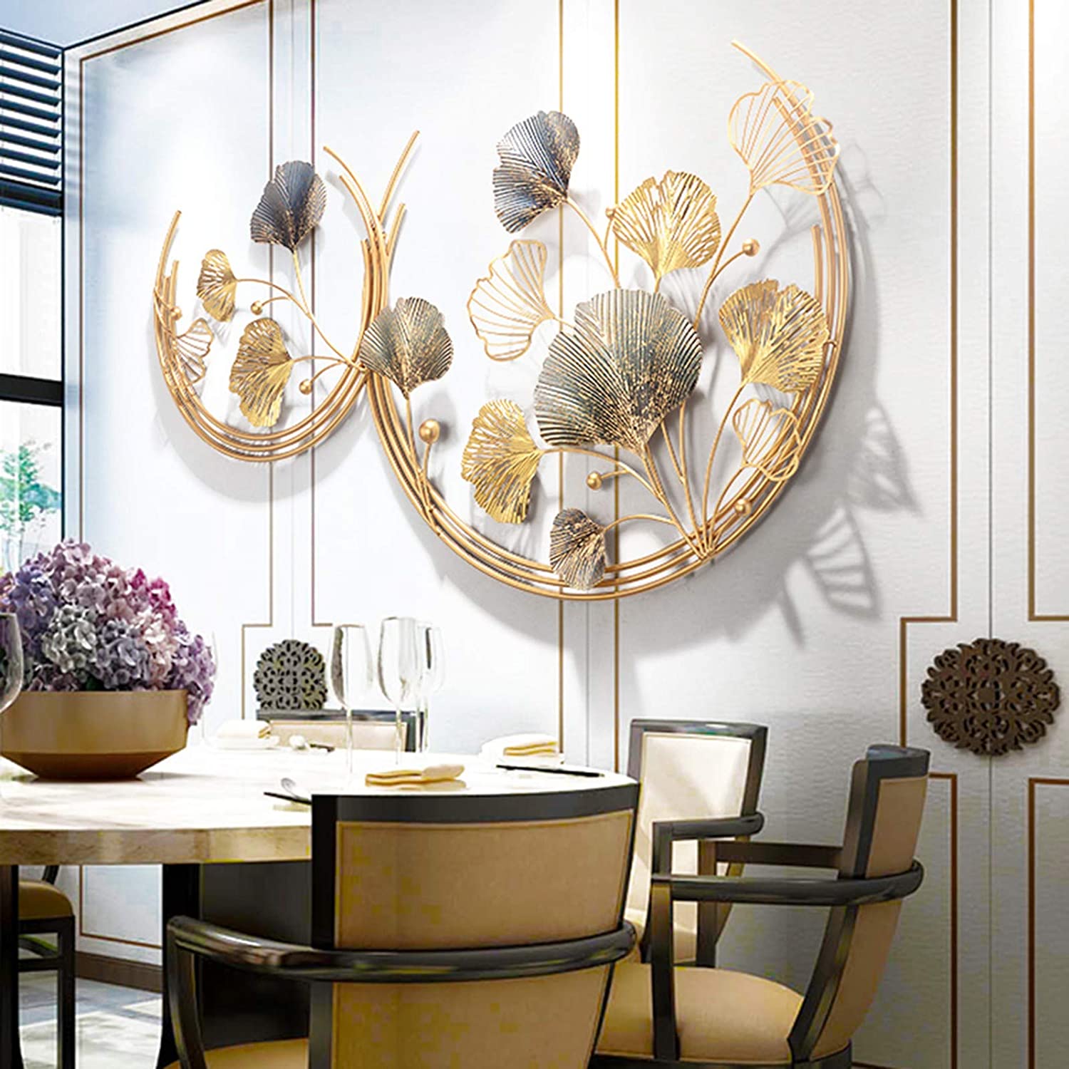 Vibrant Abstract Design Bold Metal Wall Art for Modern Homes - Roman Decor