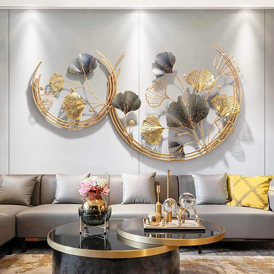 Vibrant Abstract Design Bold Metal Wall Art for Modern Homes - Roman Decor