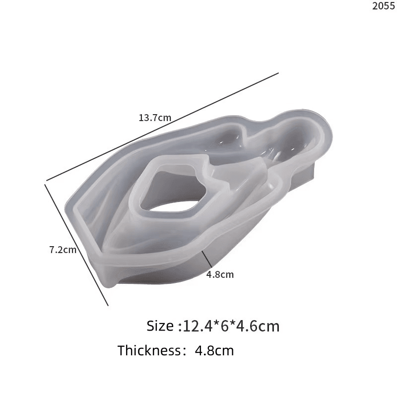 Thinker Men Statue Set of 3 – Abstract Golden Ceramic Sculptures - Roman Decor